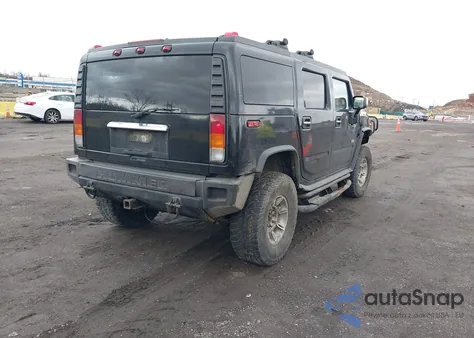 2003 Hummer H2 z USA, uszkodzony, nr VIN 5GRGN23U83H118537